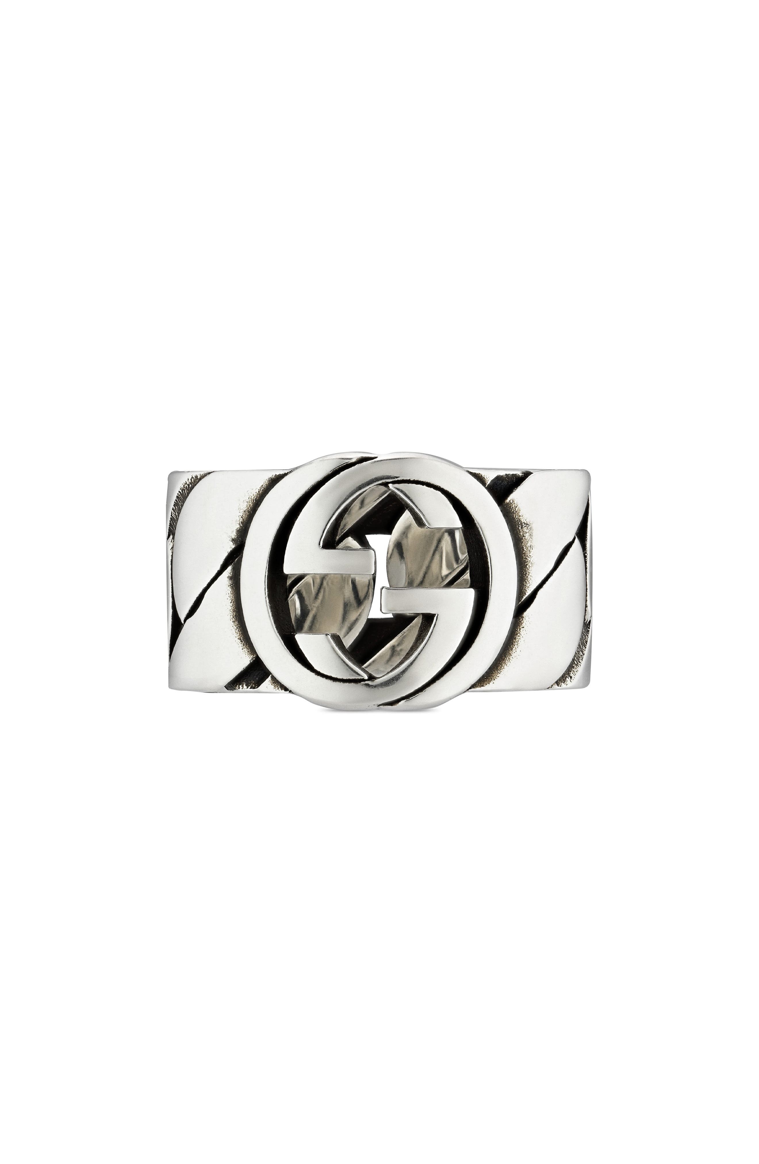 Gucci Men's Interlocking-G Band Ring (Men) | Nordstrom