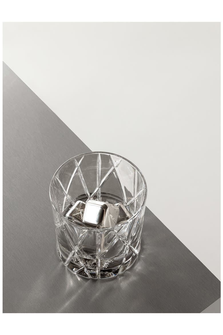 City Set of 4 Crystal Double Old Fashioned Glasses, Alternate, color, CLEAR