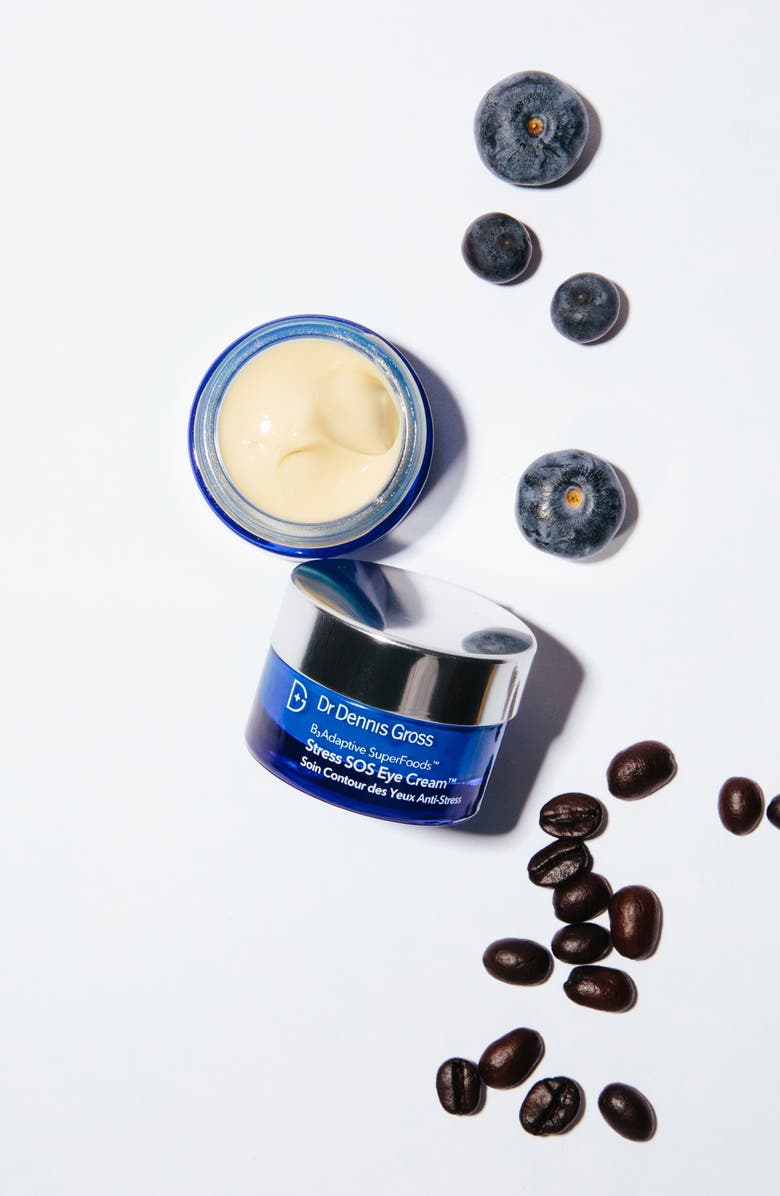 Dr. Dennis Gross Skincare B3Adaptive SuperFoods<sup>™</sup> Stress SOS Eye Cream, Alternate, color, 
