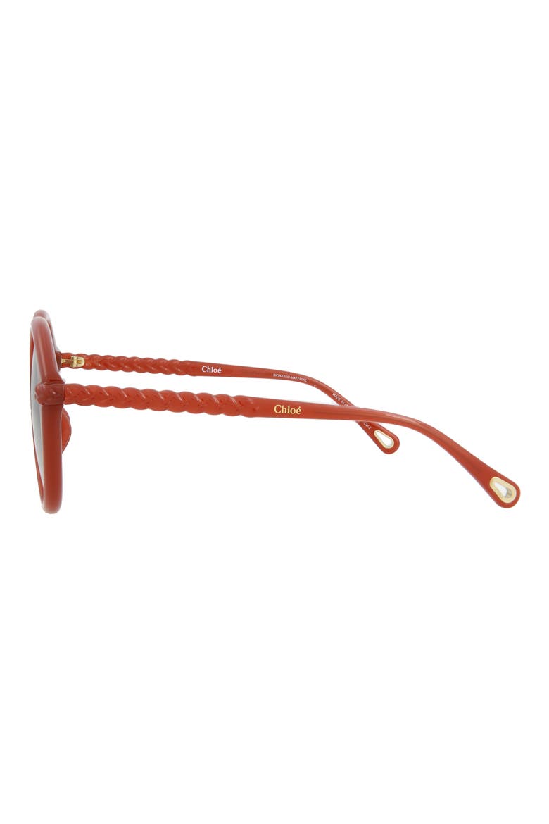 58mm Oversized Core Sunglasses, Alternate, color, ORANGE ORANGE GREY