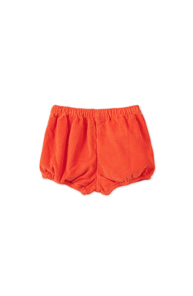 Vild House of Little Organic Cotton Corduroy Bloomers, Alternate, color, Dark Coral
