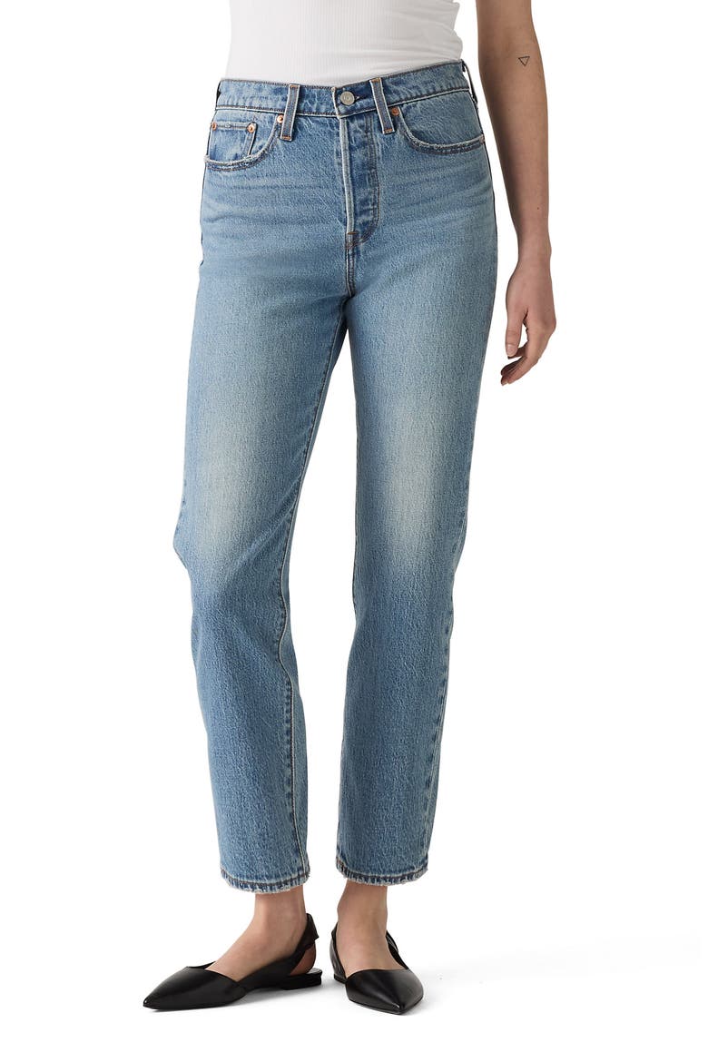 Wedgie Straight Leg Jeans, Main, color, INVEST ACCESS
