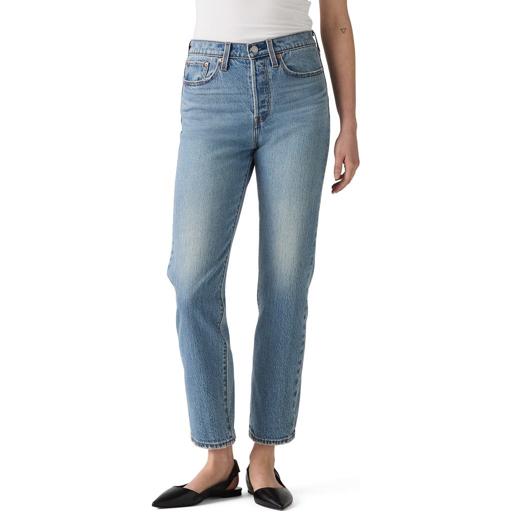 Levi's Wedgie Slim Jeans City Slim In Blue