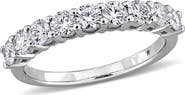 Julianna B. 1 CTW Lab-Grown Diamond Band 10k White Gold
