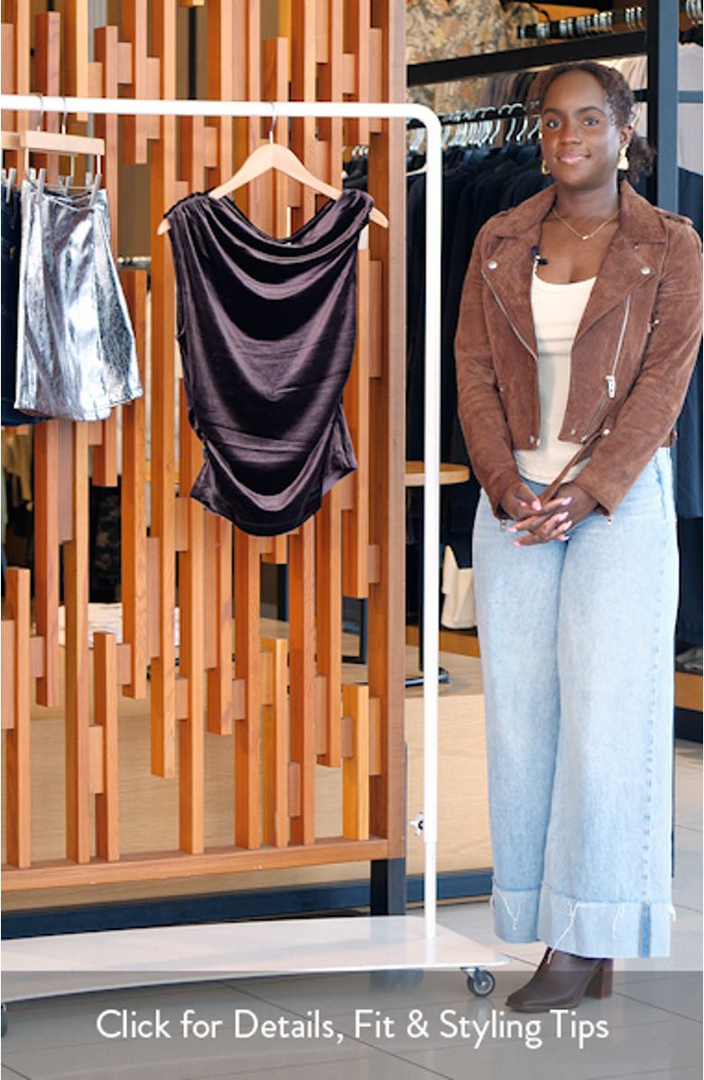 Drape Velvet Top, sales video thumbnail