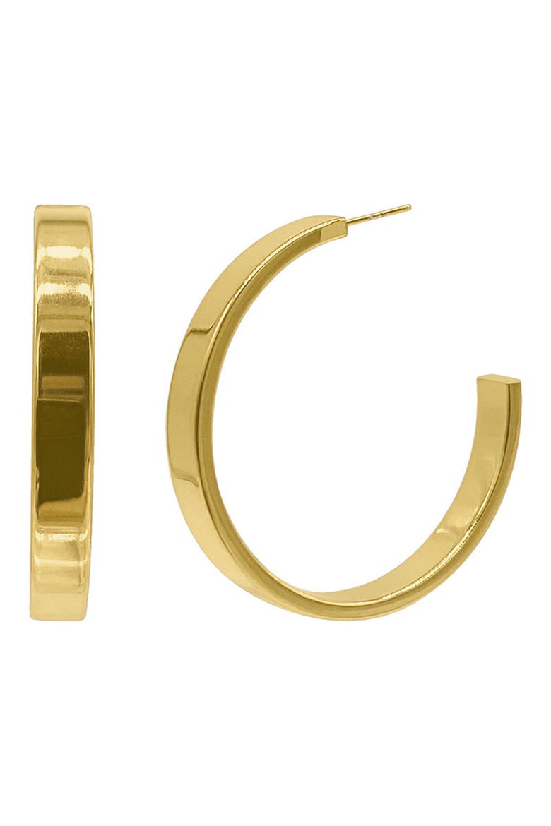 Set of 3 Assorted Hoop Earrings, Alternate, color, GOLD