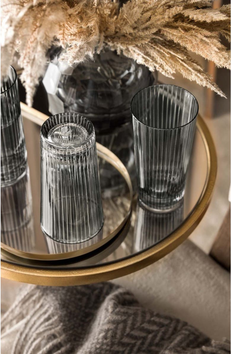 Togas Dormer Set of glasses for drinks, Alternate, color, Grey