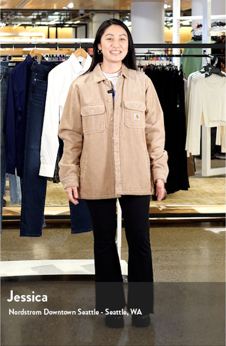 Whitsome Cotton Corduroy Shirt Jacket, sales video thumbnail