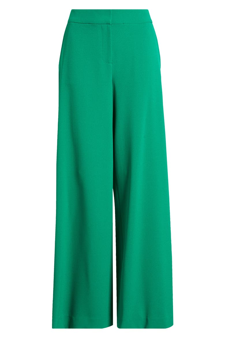 Wide Leg Pants, Alternate, color, EMERALD