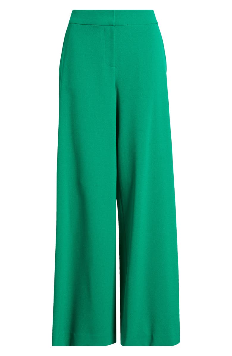 Tahari ASL Wide Leg Pants, Alternate, color, Emerald