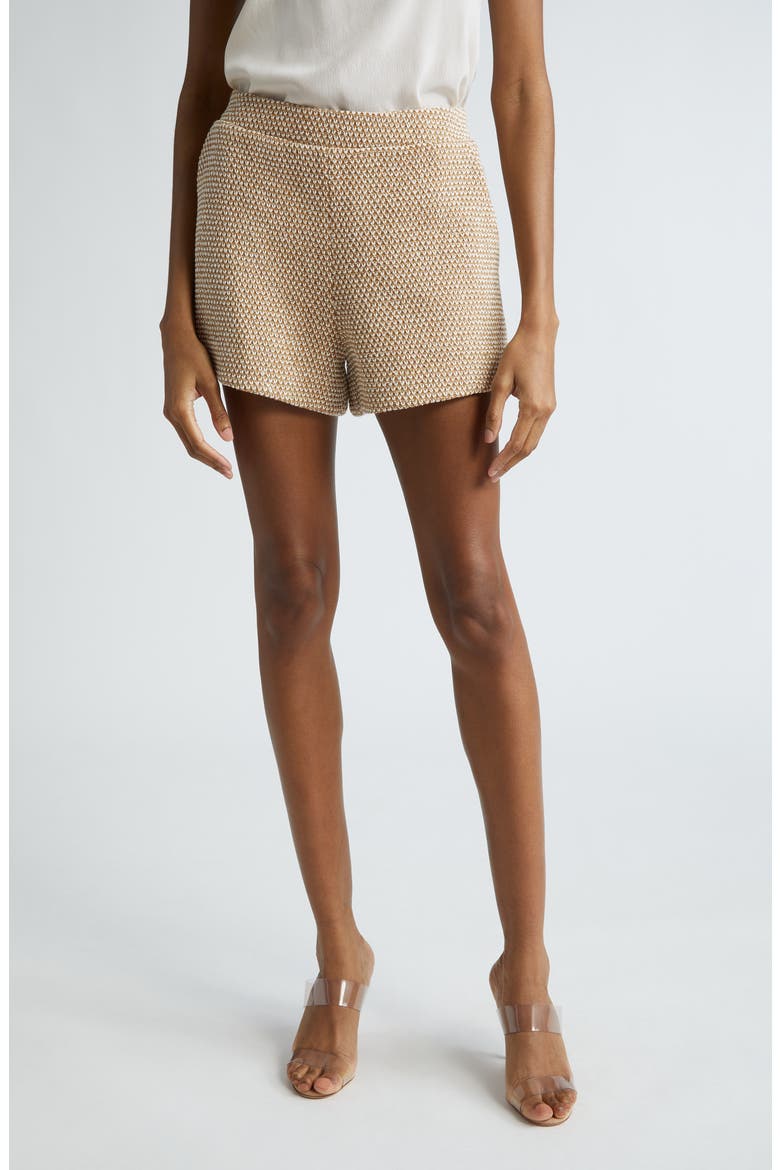 L'AGENCE Radlee Knit Dolphin Hem Shorts (Women) | Nordstrom