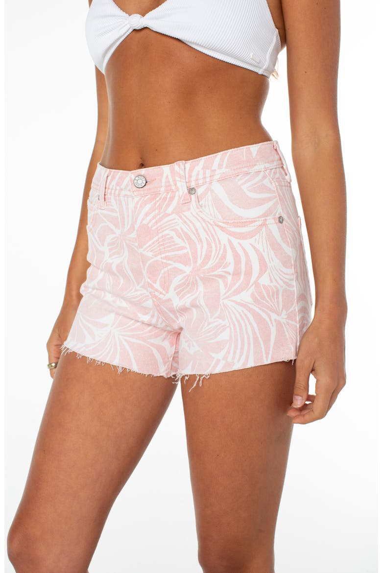 Ocean Horizon Raw Edge Shorts, Alternate, color, MUREX SHL