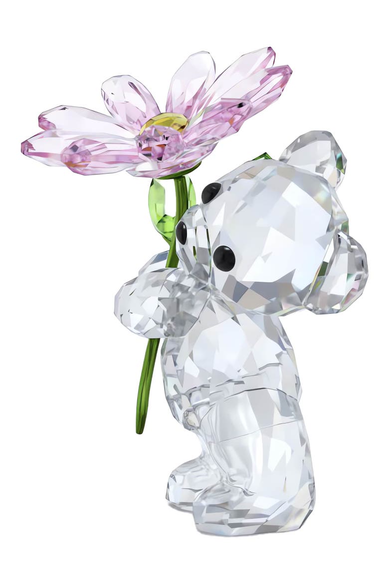 Kris Bear A Daisy for You Lead Crystal Figurine, Alternate, color, MULTI