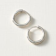 Ten Thousand Villages Elisa Sterling Hoop Earrings
