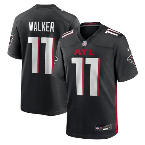 Men's Nike Jalon Walker Black Atlanta Falcons 2025 NFL Draft First Round Pick  Game Jersey