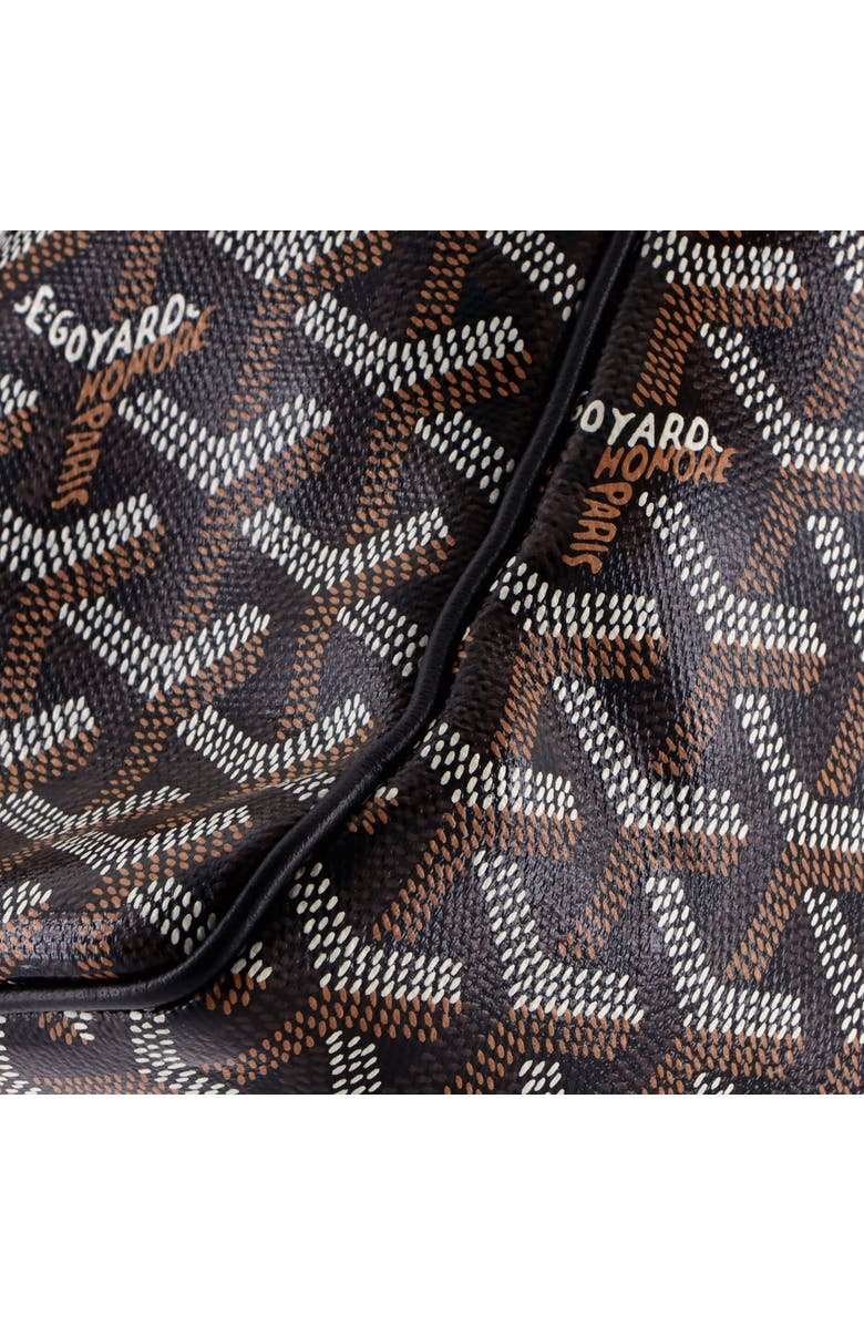 Pre-Owned Goyard Voltaire III Tote Coated Canvas, Alternate, color, Black