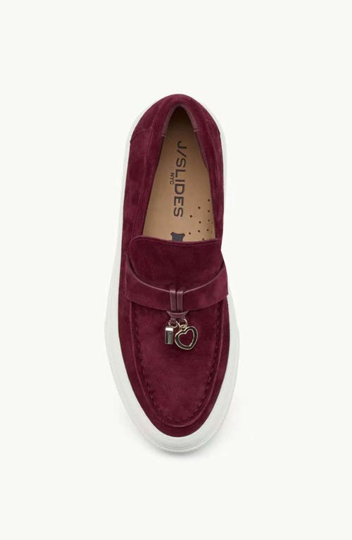 Jslides Footwear Goliath Sneaker In Wine