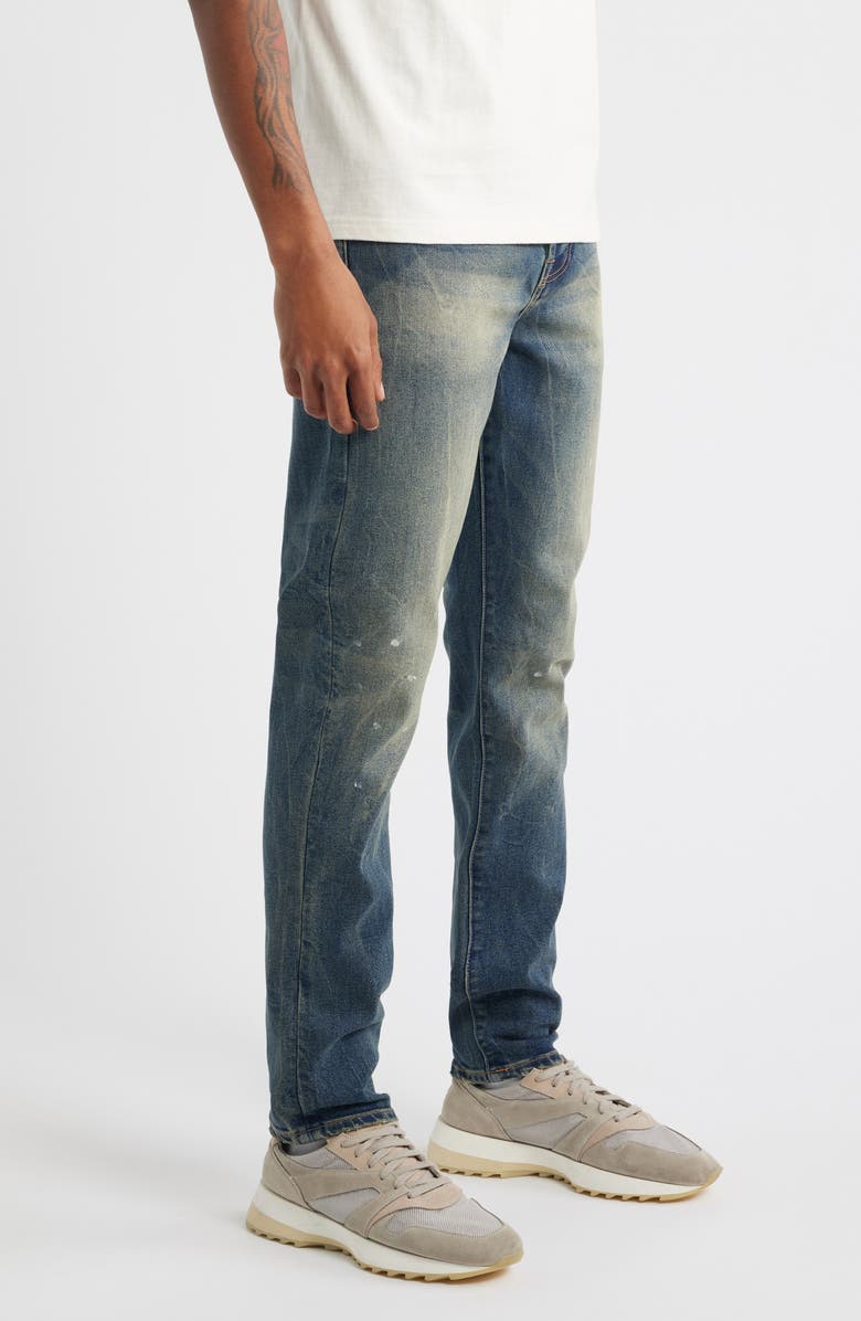 Billionaire Boys Club Portal Distressed Slim Fit Jeans, Alternate, color, Launch