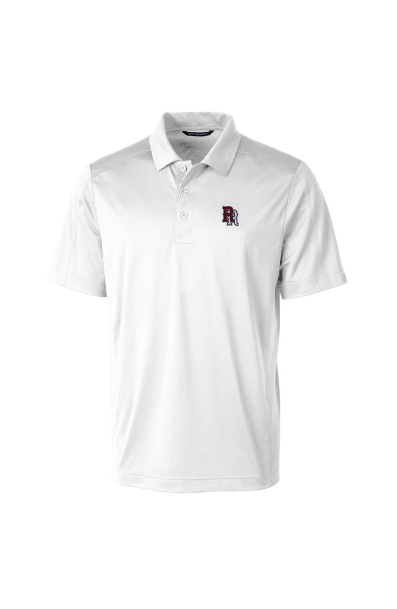 Cutter & Buck Men's Cutter & Buck White Round Rock Express Prospect Textured Stretch Polo, Alternate, color, 