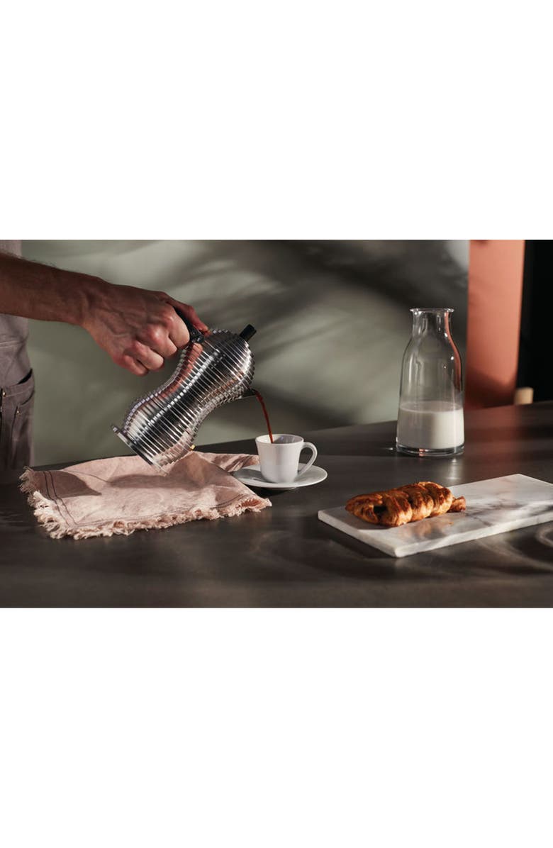 ALESSI Pulcina 6-Cup Espresso Coffee Maker, Alternate, color, 