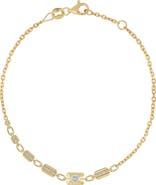 Bony Levy Varda Diamond Line Chain Bracelet