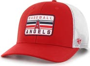 '47 Men's '47 Red Los Angeles Angels Drifter Trucker Adjustable Hat