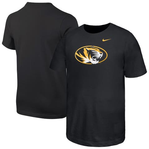 Youth Nike Black Missouri Tigers Logo T-Shirt
