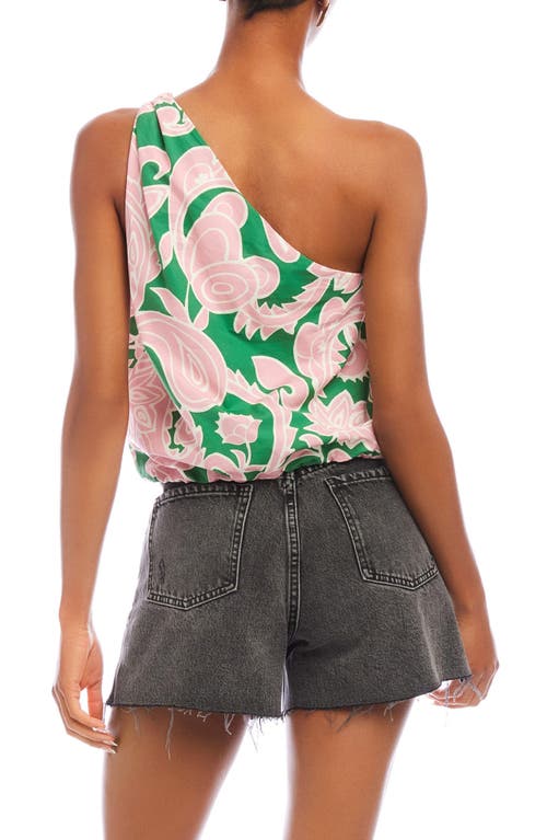 Fifteen Twenty Vanita One Shoulder Sleeveless Top