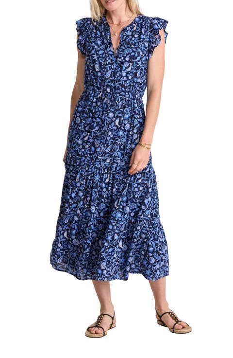 Floral Print Maxi Dress