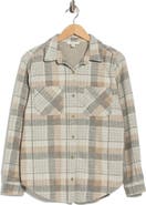 beachlunchlounge Plaid Jacquard Knit Shacket
