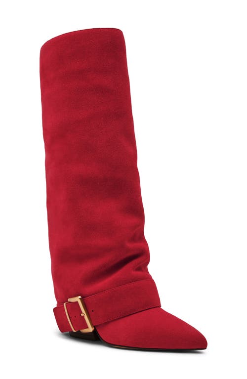 Steve Madden Illuzion Boot In Red