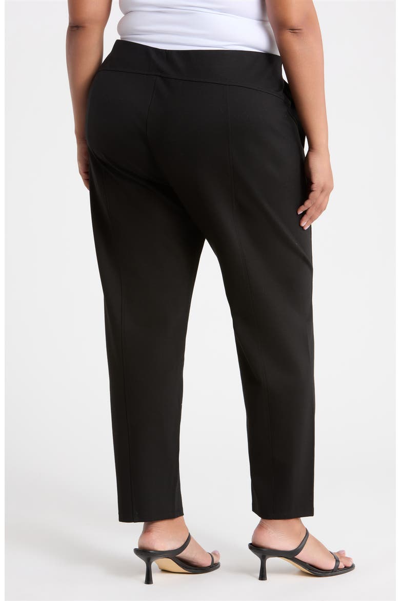 Tapered Ankle Trousers, Alternate, color, BLACK