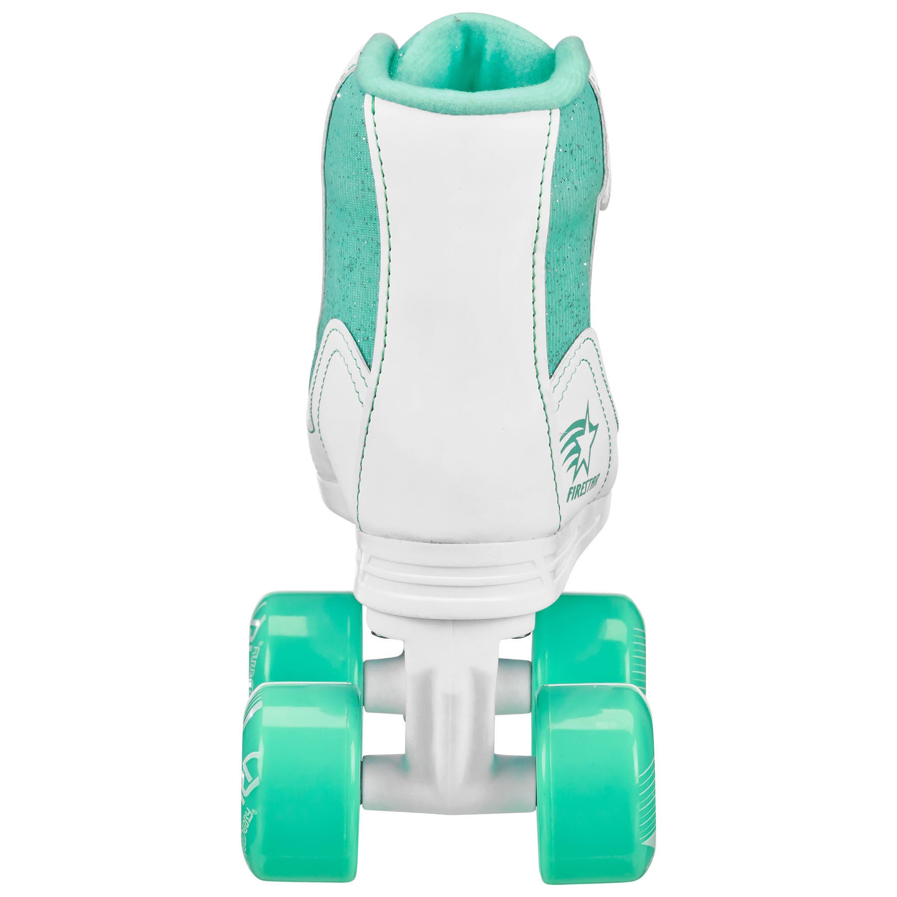 FireStar Youth Girl's Quad Roller Skates, Alternate, color, White/Mint