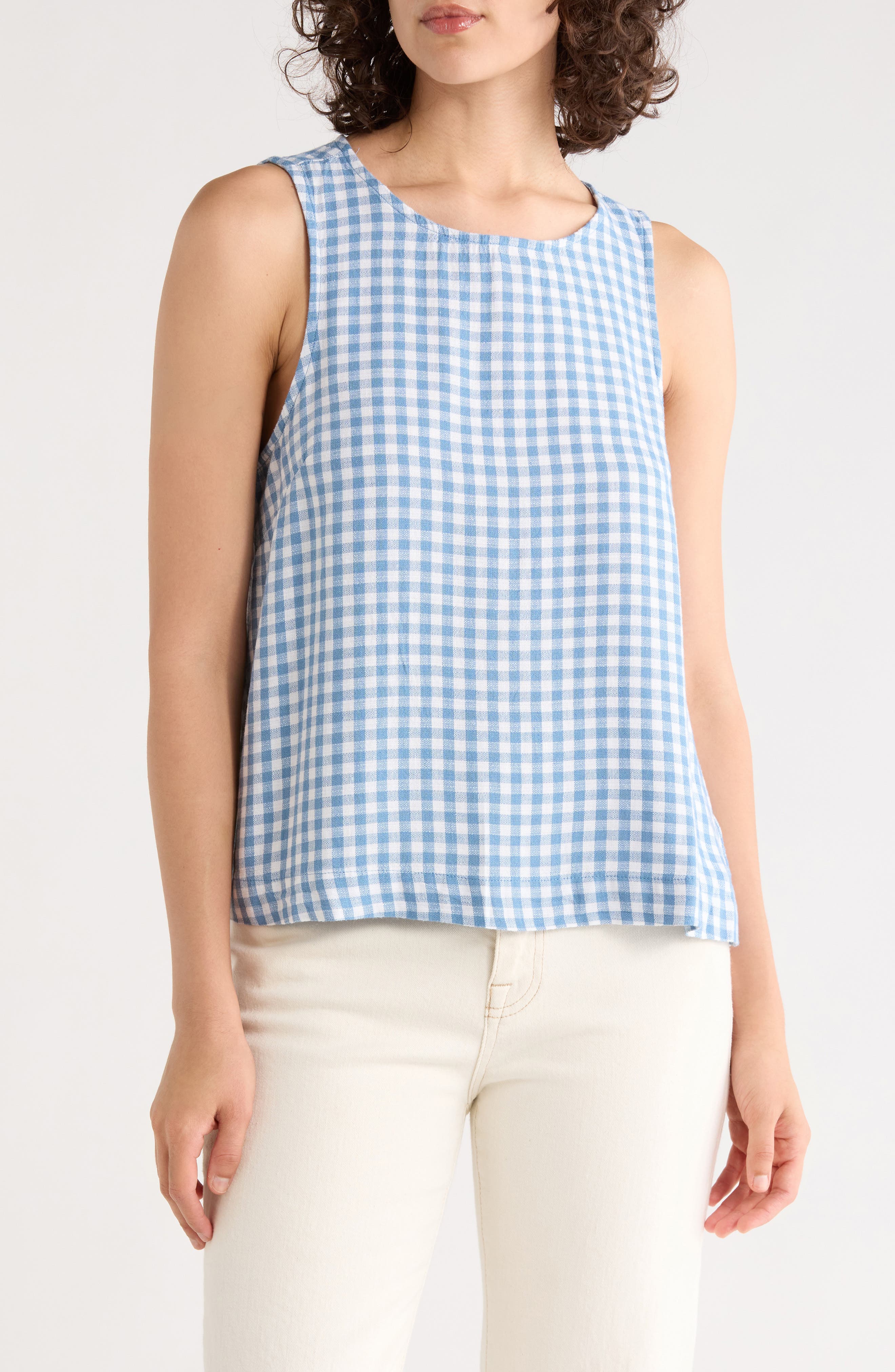 Gingham Shell