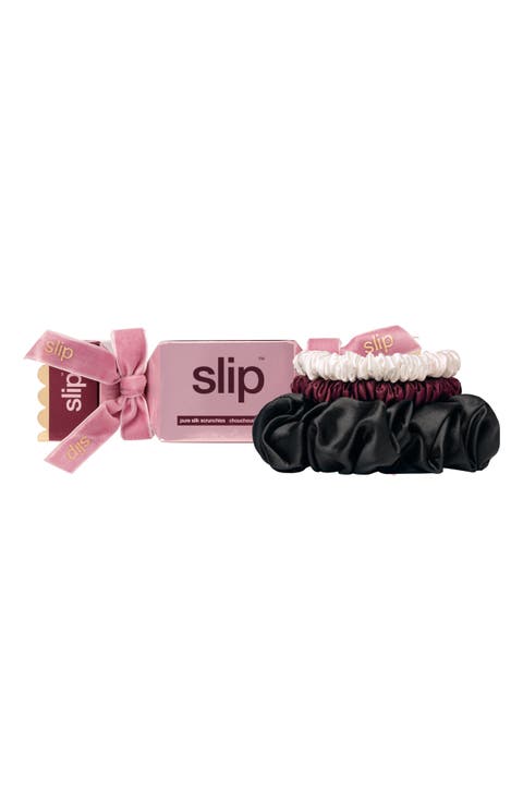 Pure Silk Scrunchie Cracker 3-Piece Set (Nordstrom Exclusive) $34 Value
