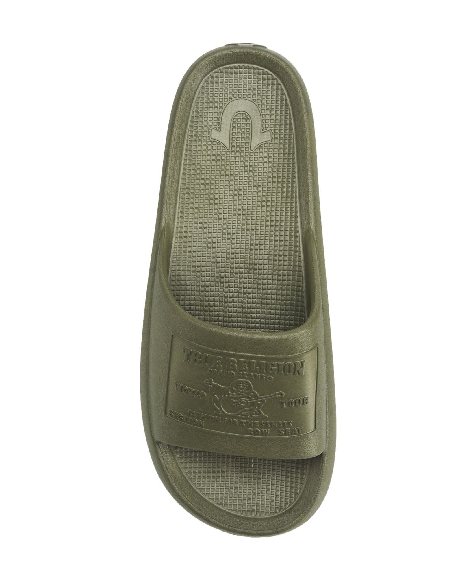 Wayne Logo Single Slide, Alternate, color, Olive