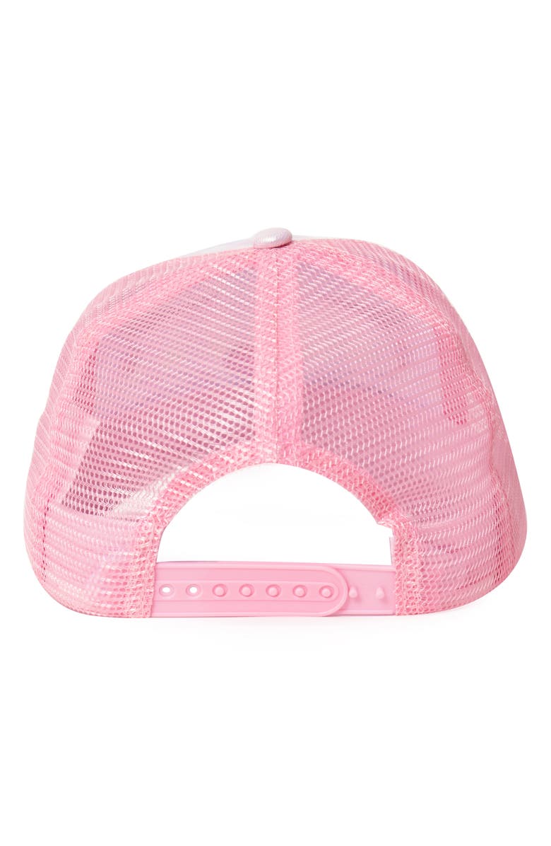 OMG Accessories Kids' Gingham Trucker Hat, Alternate, color, 