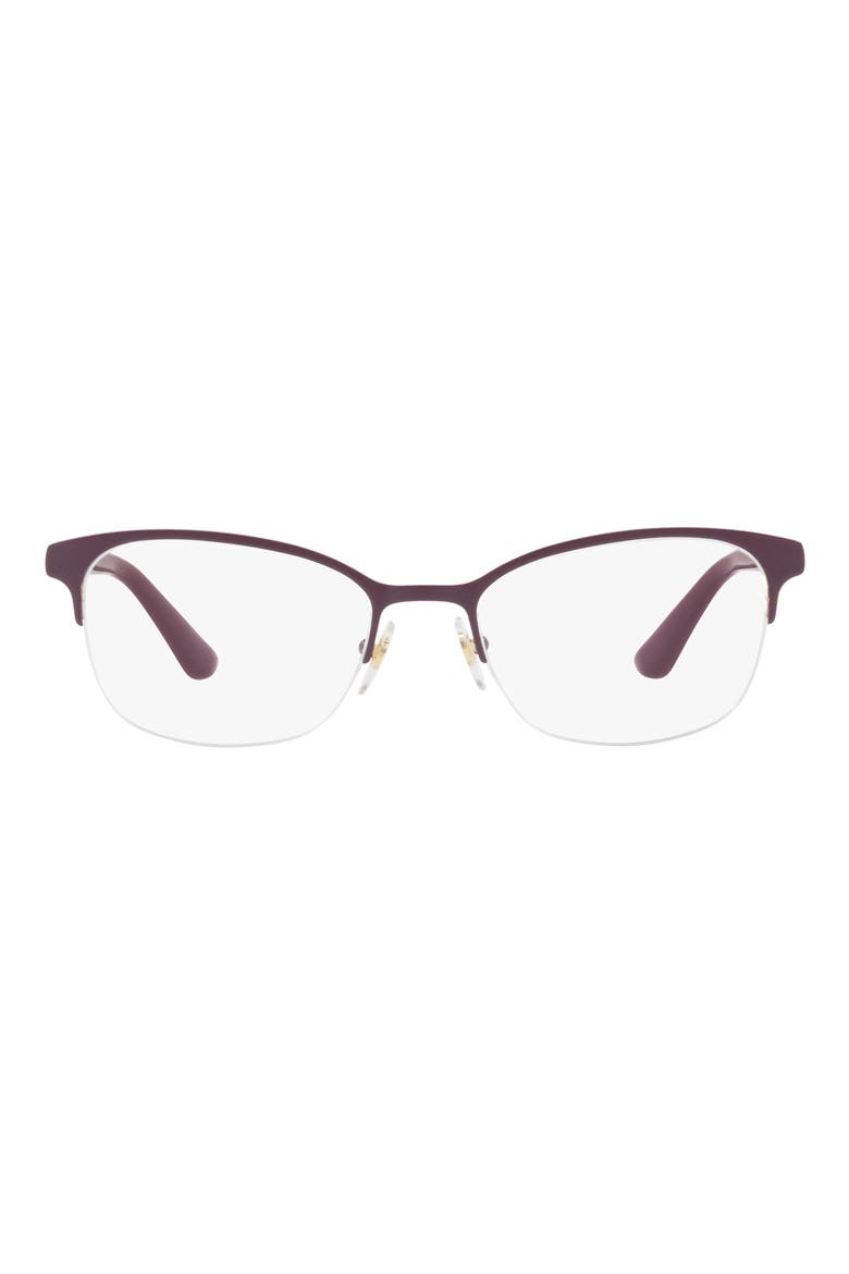 53mm Pillow Optical Glasses, Main, color, VIOLET