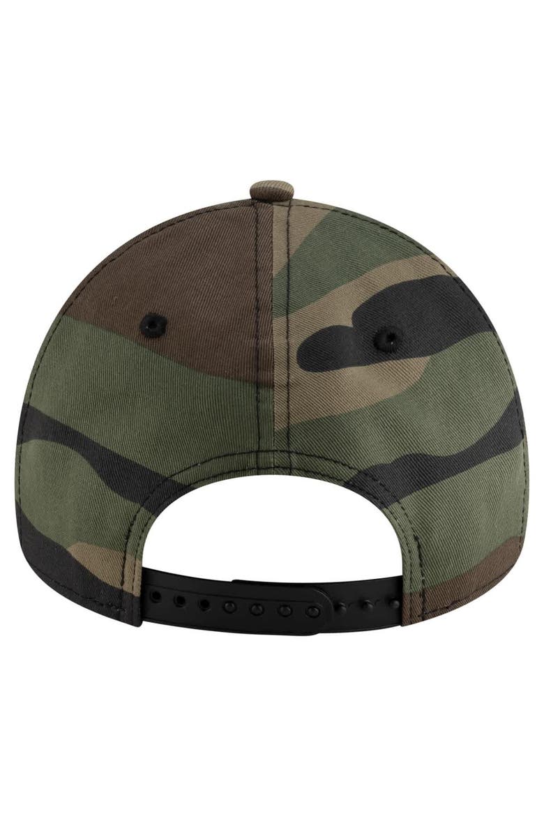 Men's New Era Camo Houston Astros Woodland Team Pop 9FORTY A-Frame Adjustable Hat, Alternate, color, Camo