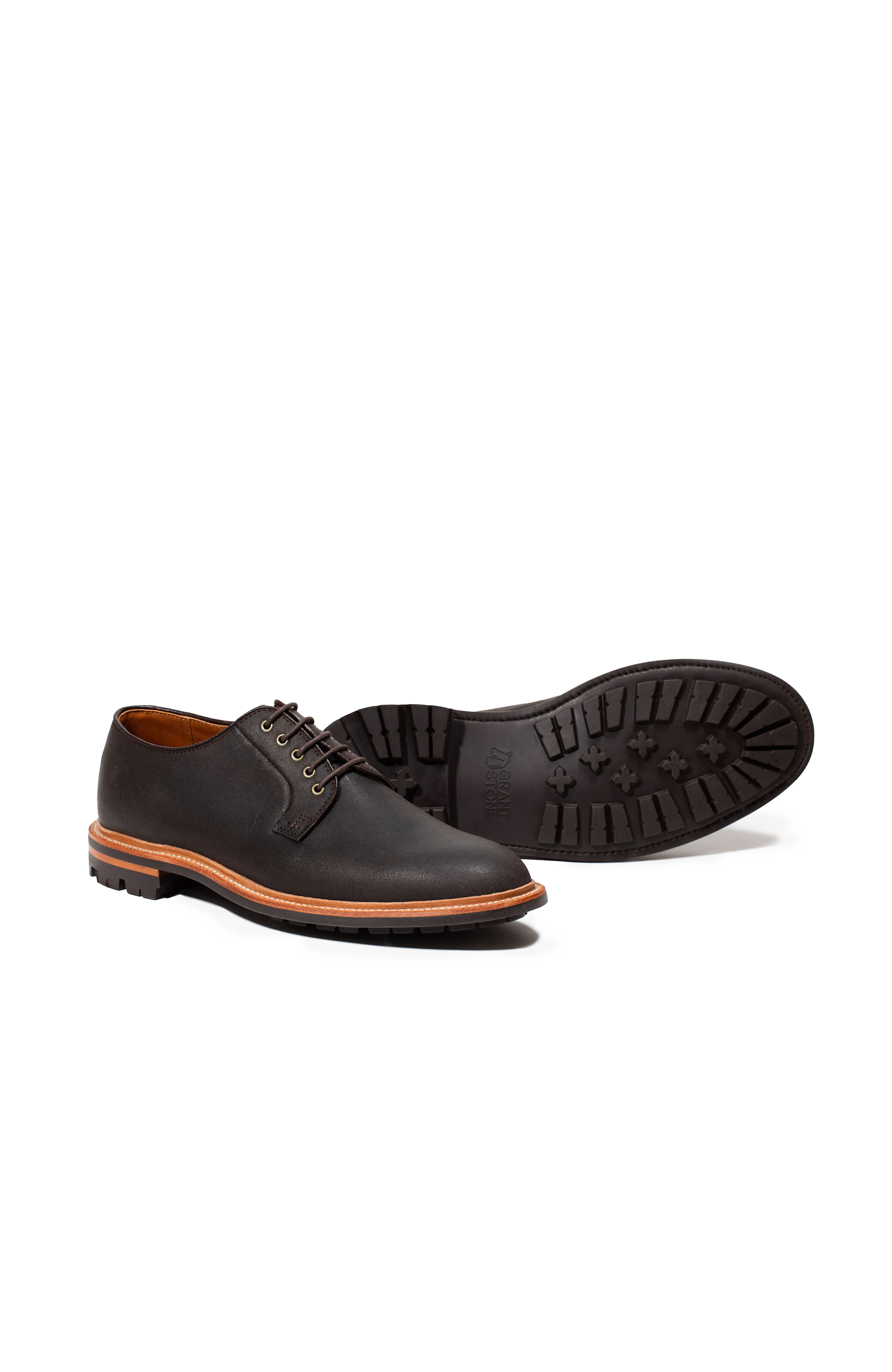 Plain Toe Shoe, Alternate, color, Earth Waxed Commander