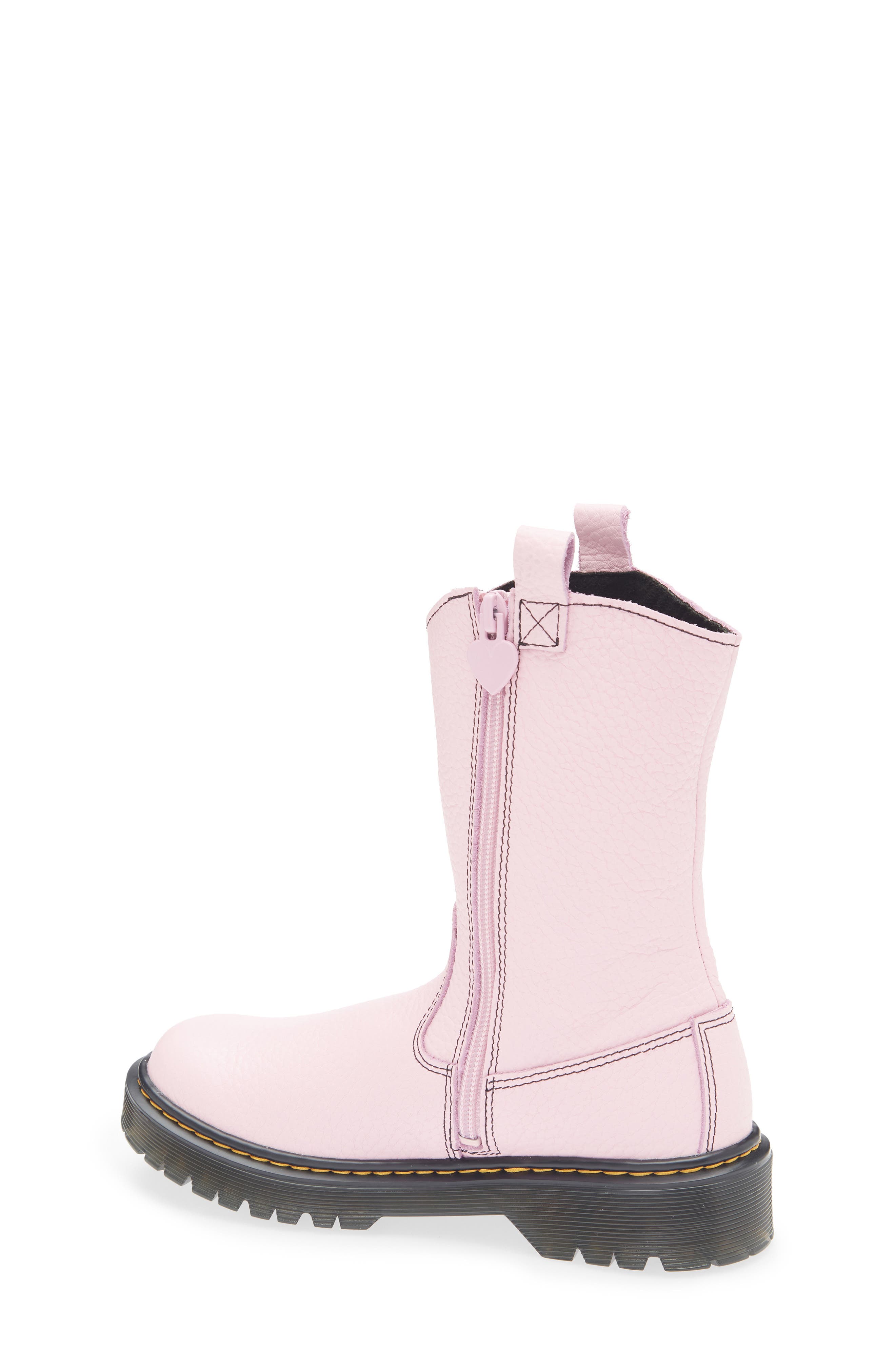 Dr. Martens Kids' Junior Heart Pull-On Boot, Alternate, color, 