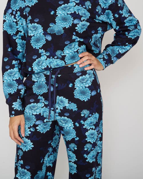 Lords Of Harlech Paige Knit Pant In Blue
