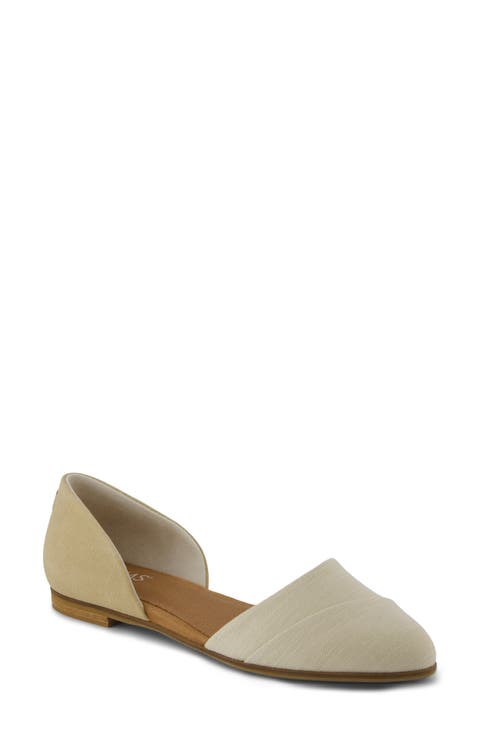 Pointed Toe d'Orsay Flat (Women)