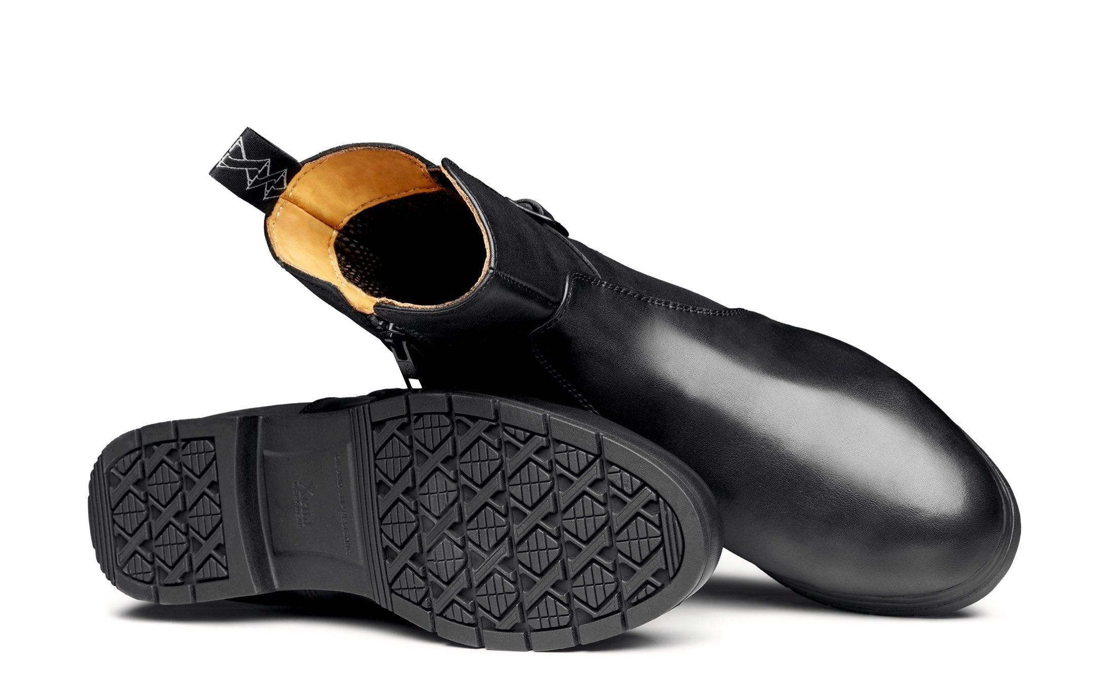 Xena Workwear Fusion Met Guard Steel Toe Safety Boot, Alternate, color, Midnight Black