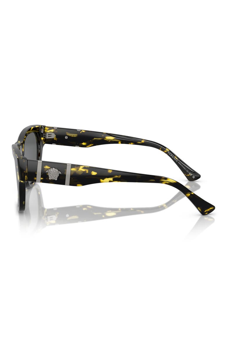 55mm Square Sunglasses, Alternate, color, HAVANA