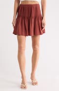 Bella Dahl Pintuck Miniskirt