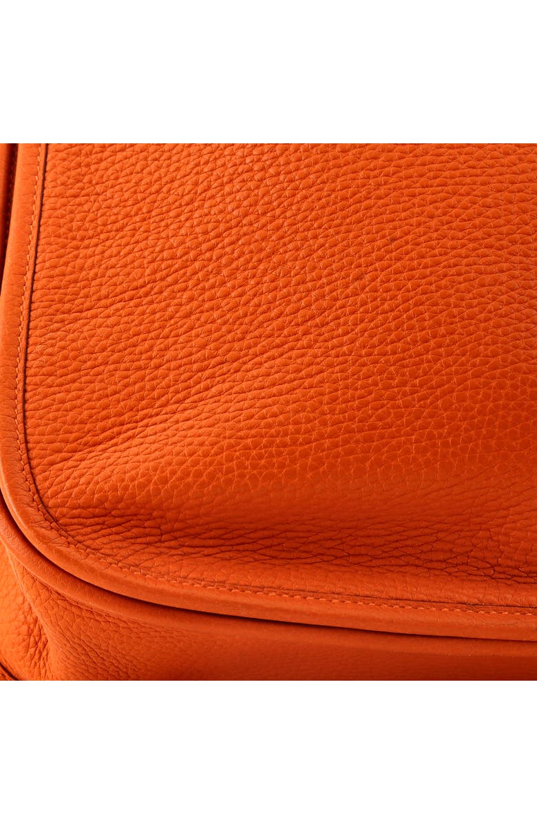 Pre-Owned Hermes Evelyne Bag Gen II Clemence GM, Alternate, color, Potiron