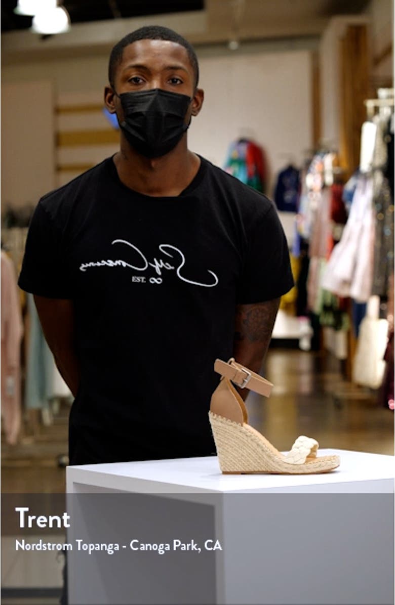 Nilton Ankle Strap Wedge Sandal, sales video thumbnail