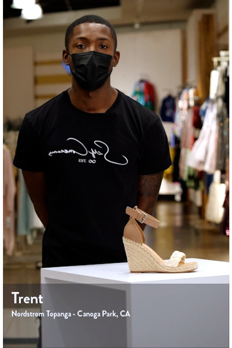 Nilton Ankle Strap Wedge Sandal video