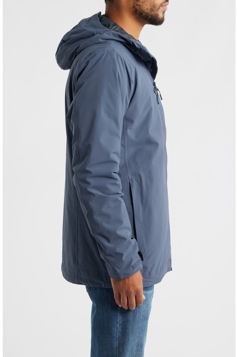 Men's Waterproof Packaway Jacket, Alternate, color, GUNMETAL GRAY